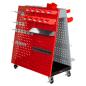 Preview: Holzmann fahrbare Werkzeuglochwand WLW62DUO mit 62-teiligem Werkzeughalterset