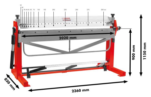 Holzmann Abkantmaschine AKM2020