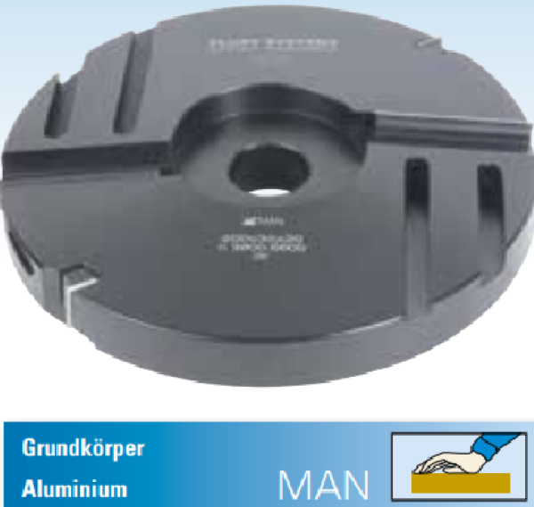 HM WP Profil Konterprofil Fräser Konterprofilfräser 120x40x30 mm Z 2 von Flury e